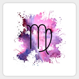 Virgo Abstract Sticker